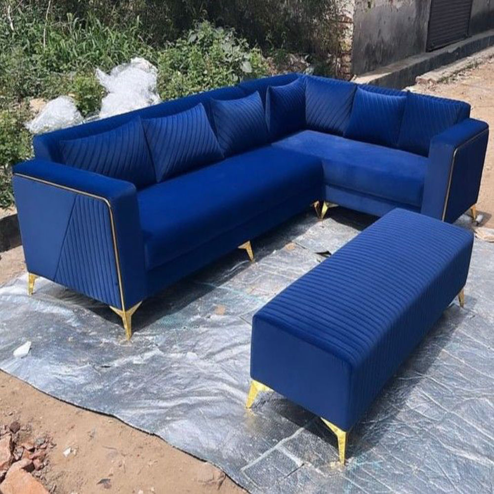 Blue Luxury sofa For hall