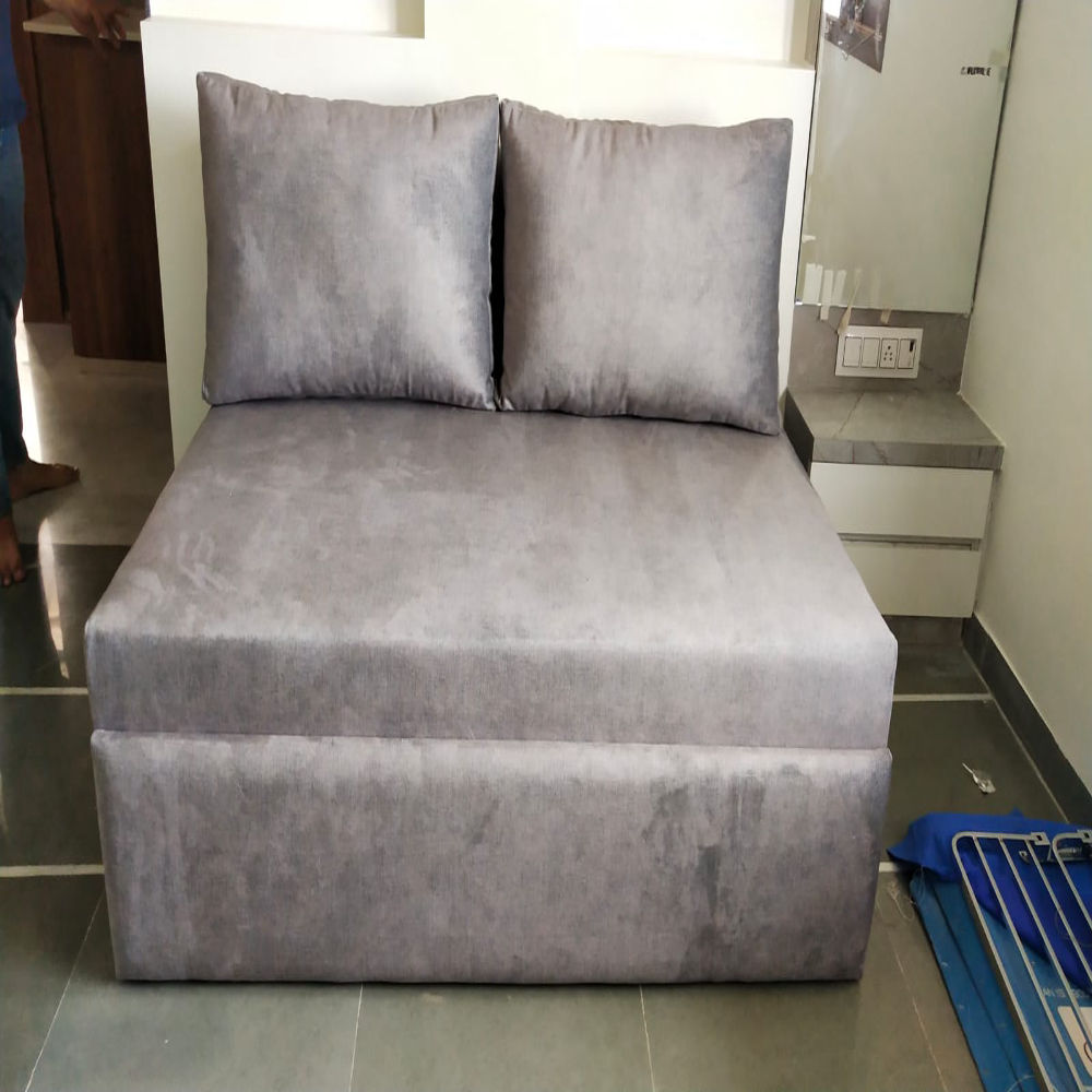 unique mix colour sofa cum bed